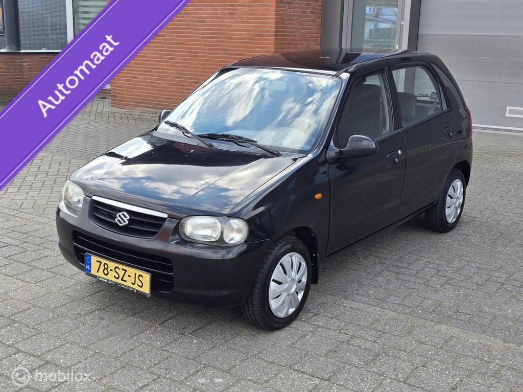 Suzuki Alto 1.1 GLX✅️Automaat✅️Apk✅️, Auto's, Suzuki, 4 cilinders, Zwart, Origineel Nederlands, Bedrijf