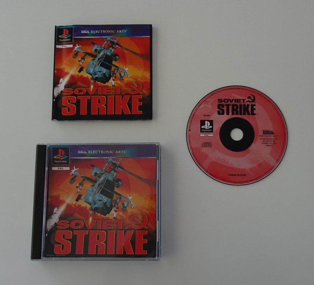 Soviet Strike compleet voor Sony PlayStation, Ophalen, Shooter, 1 speler, Zo goed als nieuw