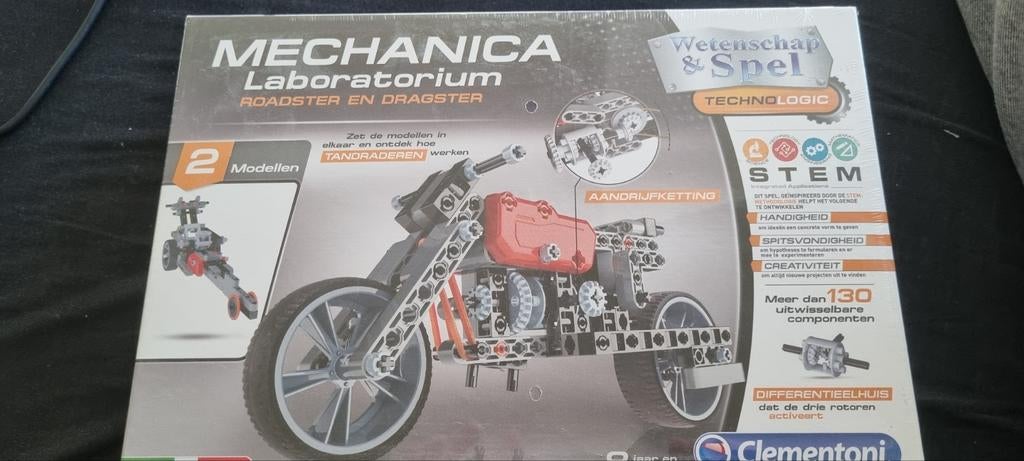 Clementoni Mechanica Laboratorium Roadster en Dragster NIEUW, Ophalen of Verzenden