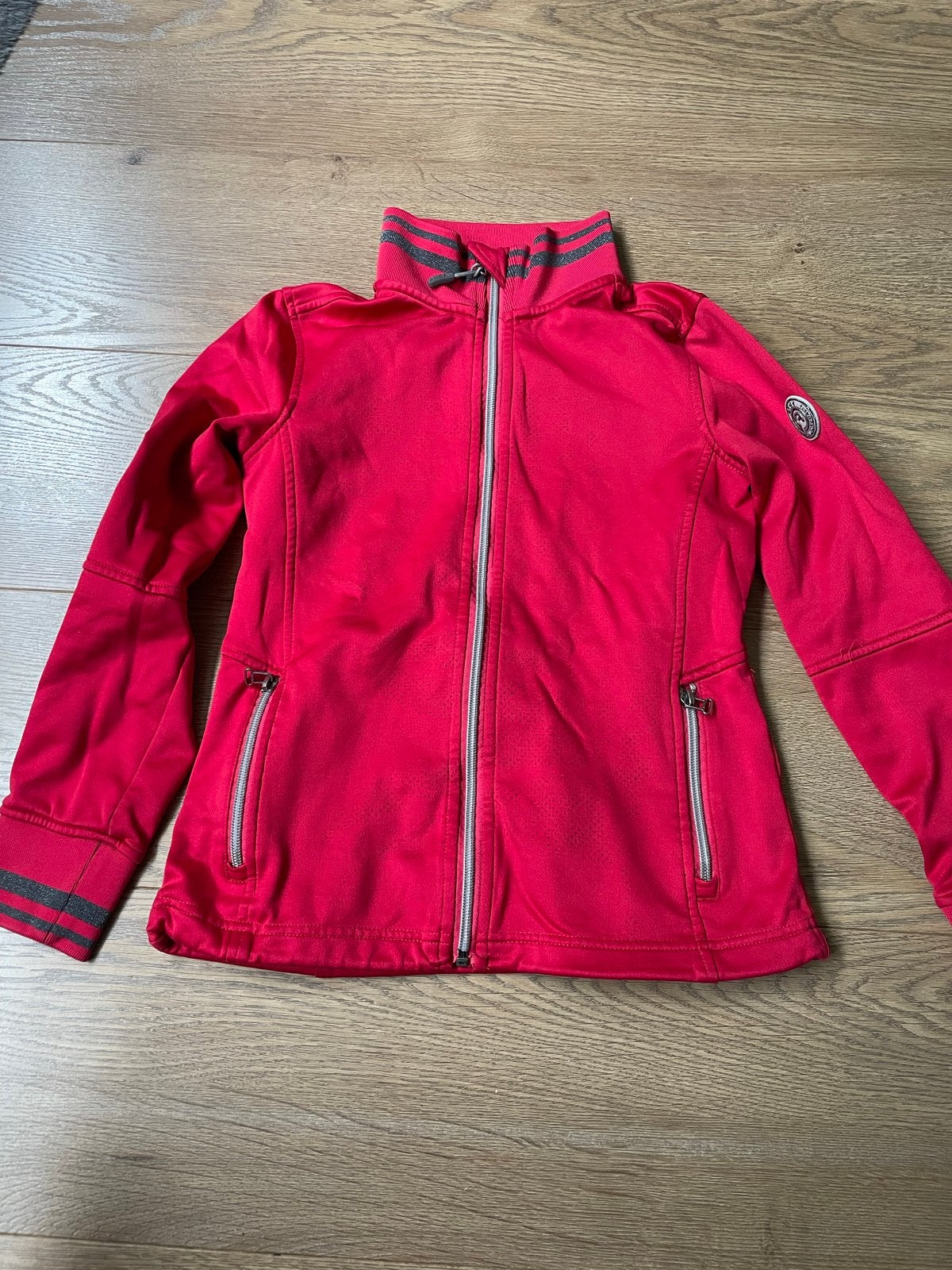 Anky jasje rood 152, Ophalen of Verzenden, Zo goed als nieuw, Meisje, Jas
