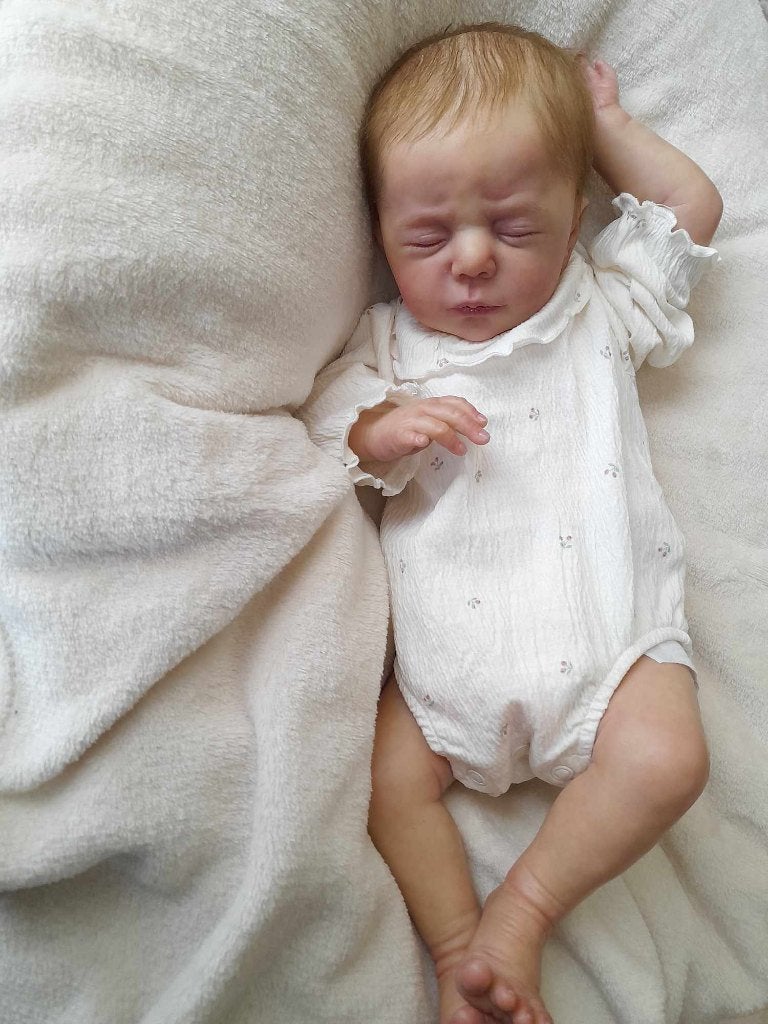 Reborn, Verzamelen, Poppen, Ophalen of Verzenden, Zo goed als nieuw, Pop, Levensecht of Reborn