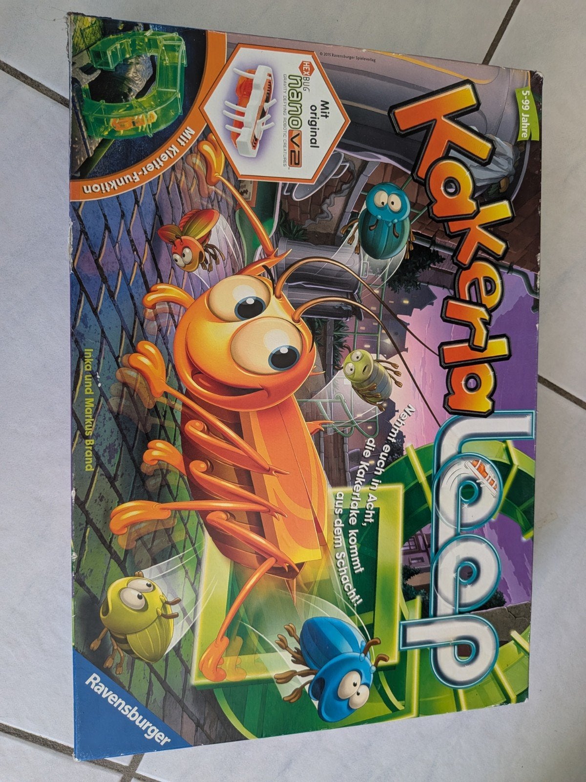 Kakkerlakkenloop - Ravensburger bordspel, Drie of vier spelers, Ophalen of Verzenden, Gebruikt, Ravensburger