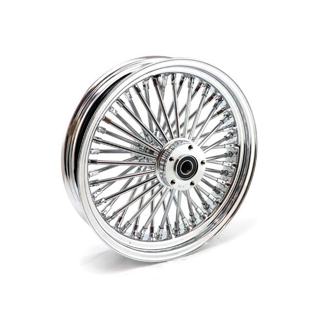 Fat spokes achterwiel chroom 3.50 x 16, Ophalen, Petroleumhavenweg 26, Info@taco-motos.com, Nieuw
