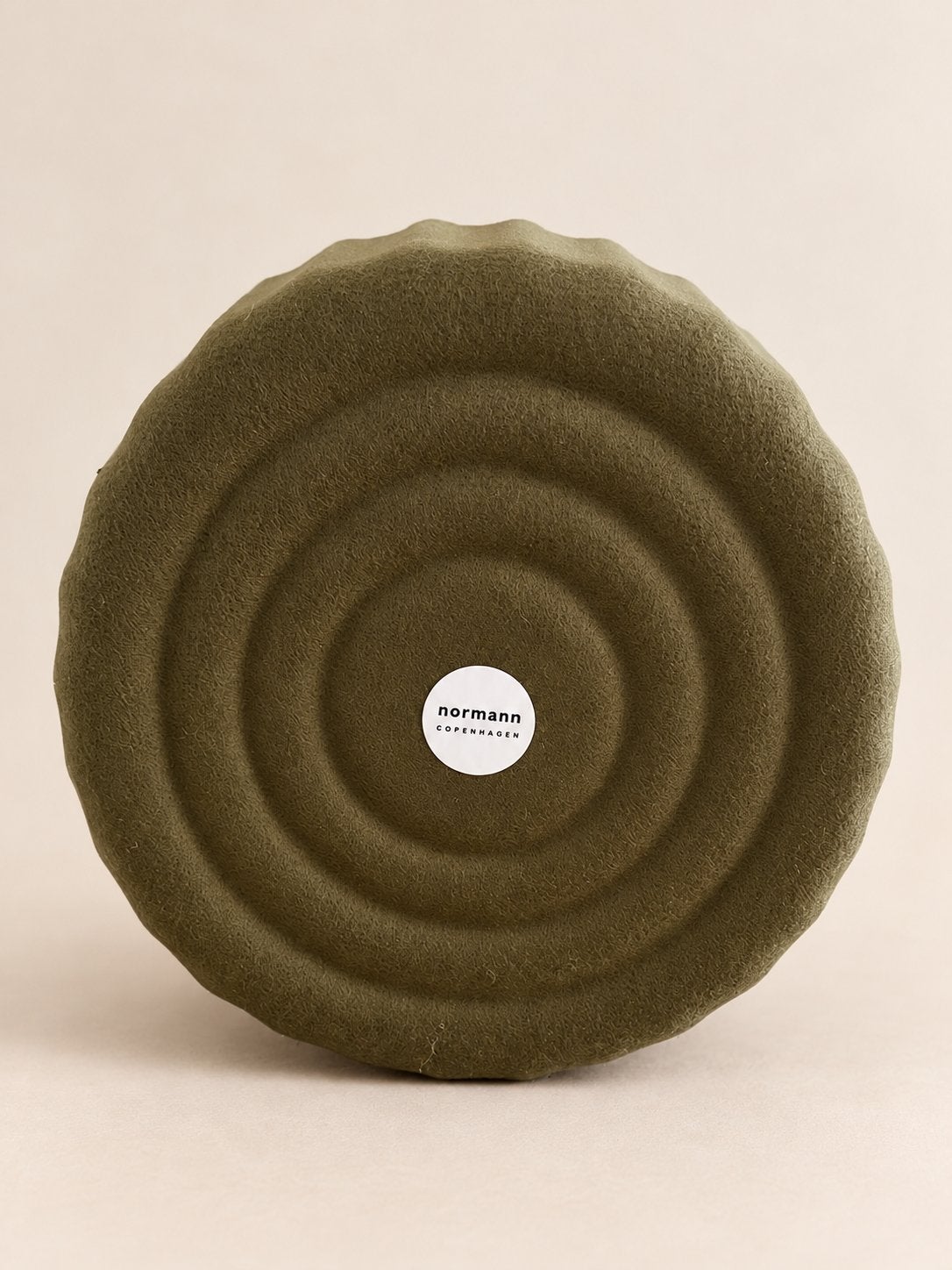 Normann Copenhagen Colu Mand - Stijlvolle Opberger, Met handvatten, Mand, Textiel, Rond