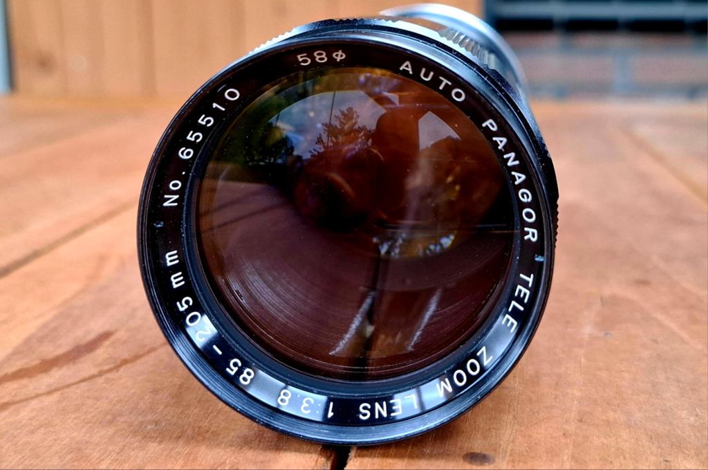 Panagor tele zoom 85-205 mm 1:3.8 met Canon fd vatting, Ophalen of Verzenden, Telelens, Zoom