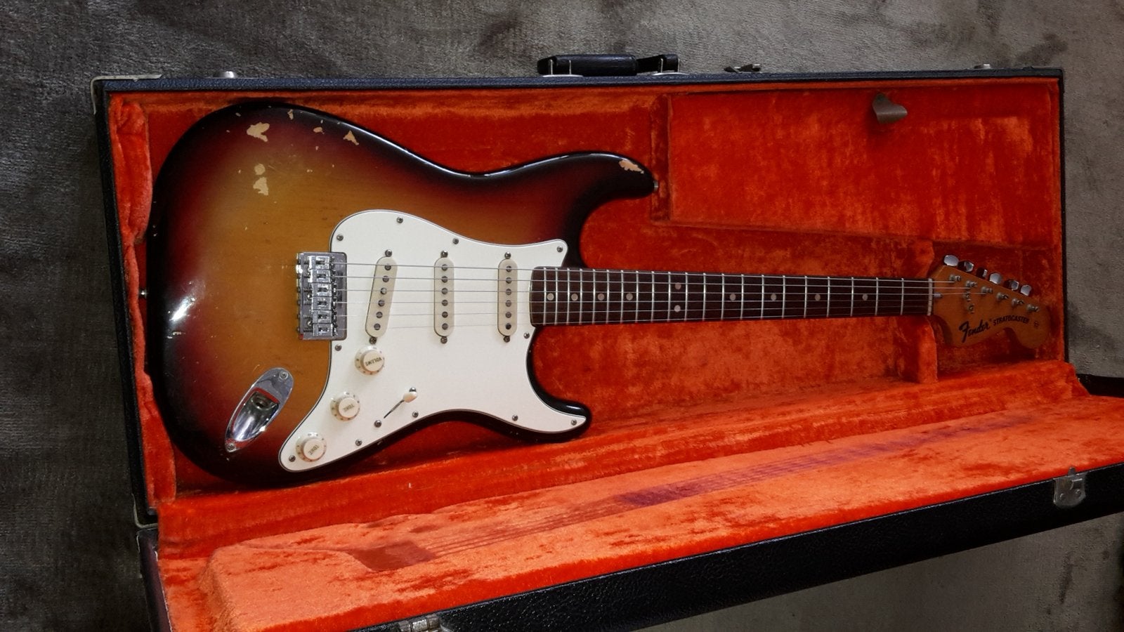 Fender Stratocaster Hardtail 1974, Muziek en Instrumenten, Ophalen of Verzenden, Zo goed als nieuw, Solid body, Fender