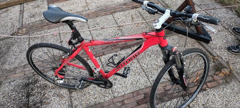 Author Kinetic Mountainbike. Nieuwe banden, Fietsen en Brommers, Gebruikt, Hardtail, Heren, 53 tot 57 cm