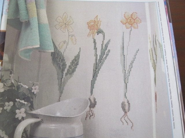 Borduurpatroon  Narcis  nr 8779, Verzenden, Nieuw, Handborduren, Patroon