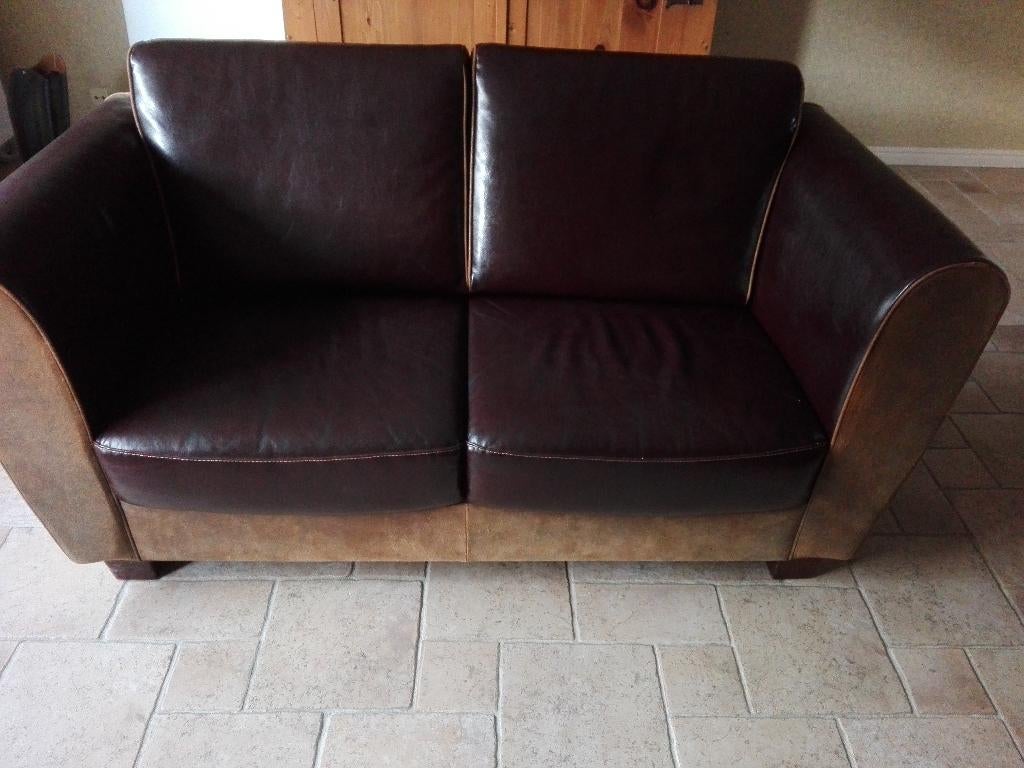 Tweezits bankje, Ophalen, Gebruikt, 150 tot 200 cm, Tweepersoons