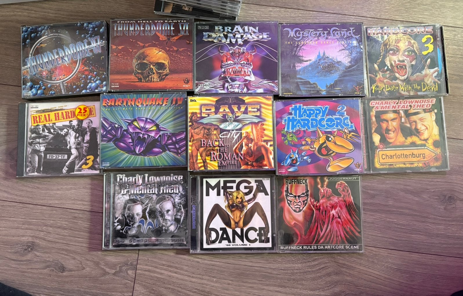 Diverse Originele Hardcore cds, Verzenden, Zo goed als nieuw