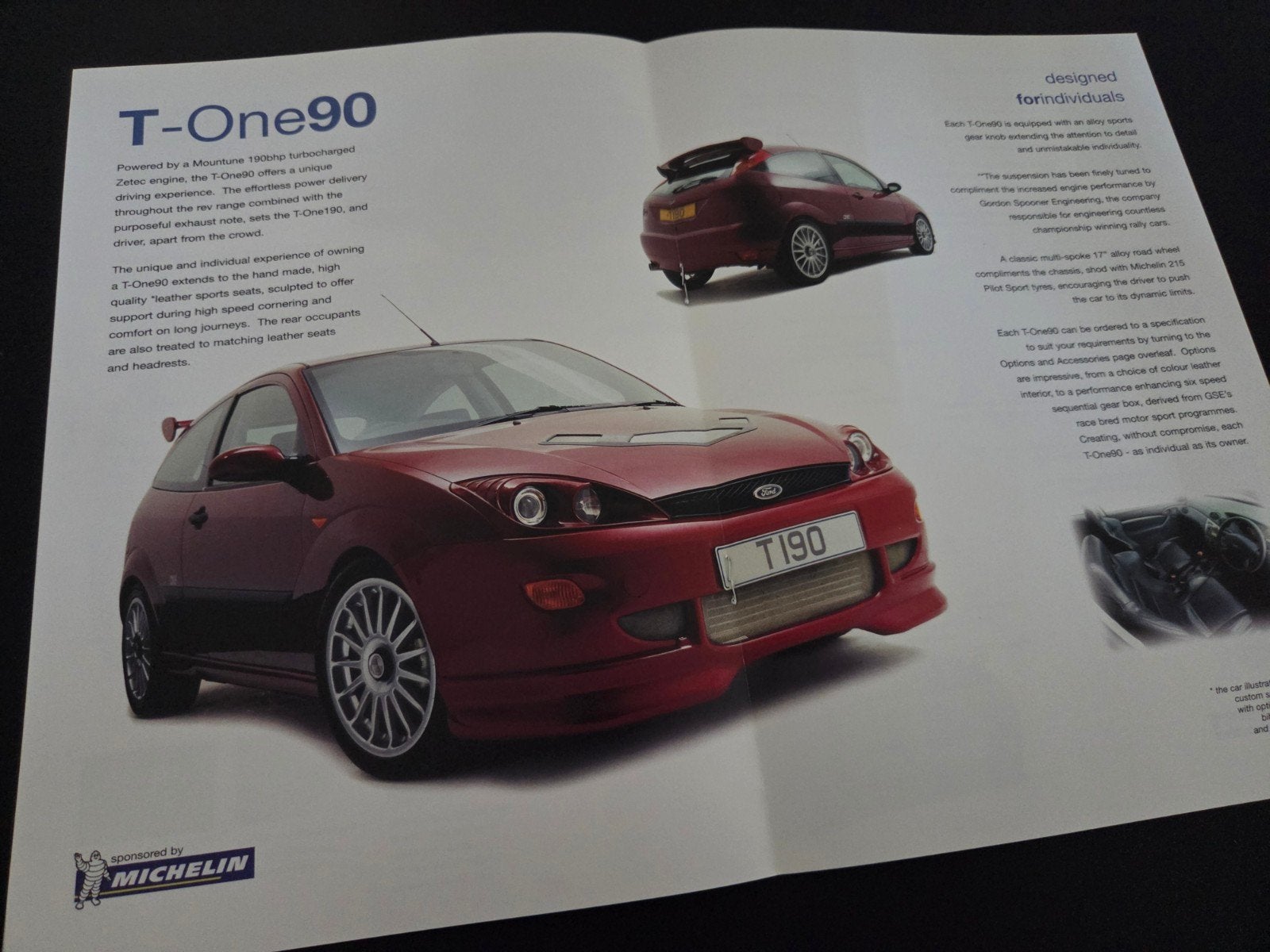Brochure DPRS Ford Focus One30 / One40 / T-One90 1999, Ophalen of Verzenden, Zo goed als nieuw, Ford