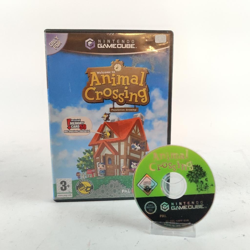 Animal Crossing Gamecube || Nu voor maar € 79.99, Spelcomputers en Games, Games | Nintendo GameCube, Gebruikt, 1 speler, Racen en Vliegen