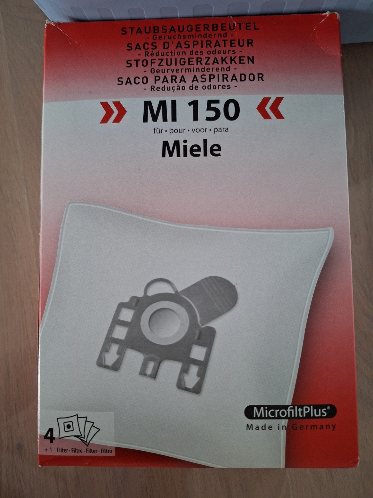 Miele MI 150 stofzuigerzakken - MicrofiltPlus, Stofzak, Inclusief accessoires, Overige typen, Nieuw