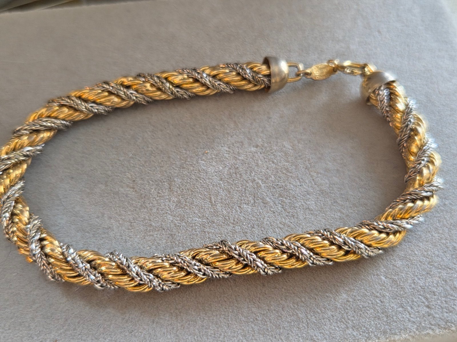 Unieke Grosse armband uit 1969 voor Christian Dior, Ophalen of Verzenden, Gebruikt, Goud, Overige materialen