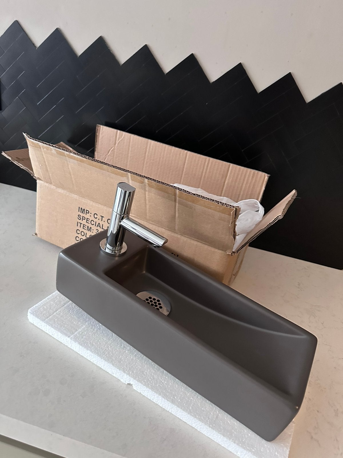 Toilet fontein met kraan NIEUW!, Ophalen, Zo goed als nieuw, Toilet