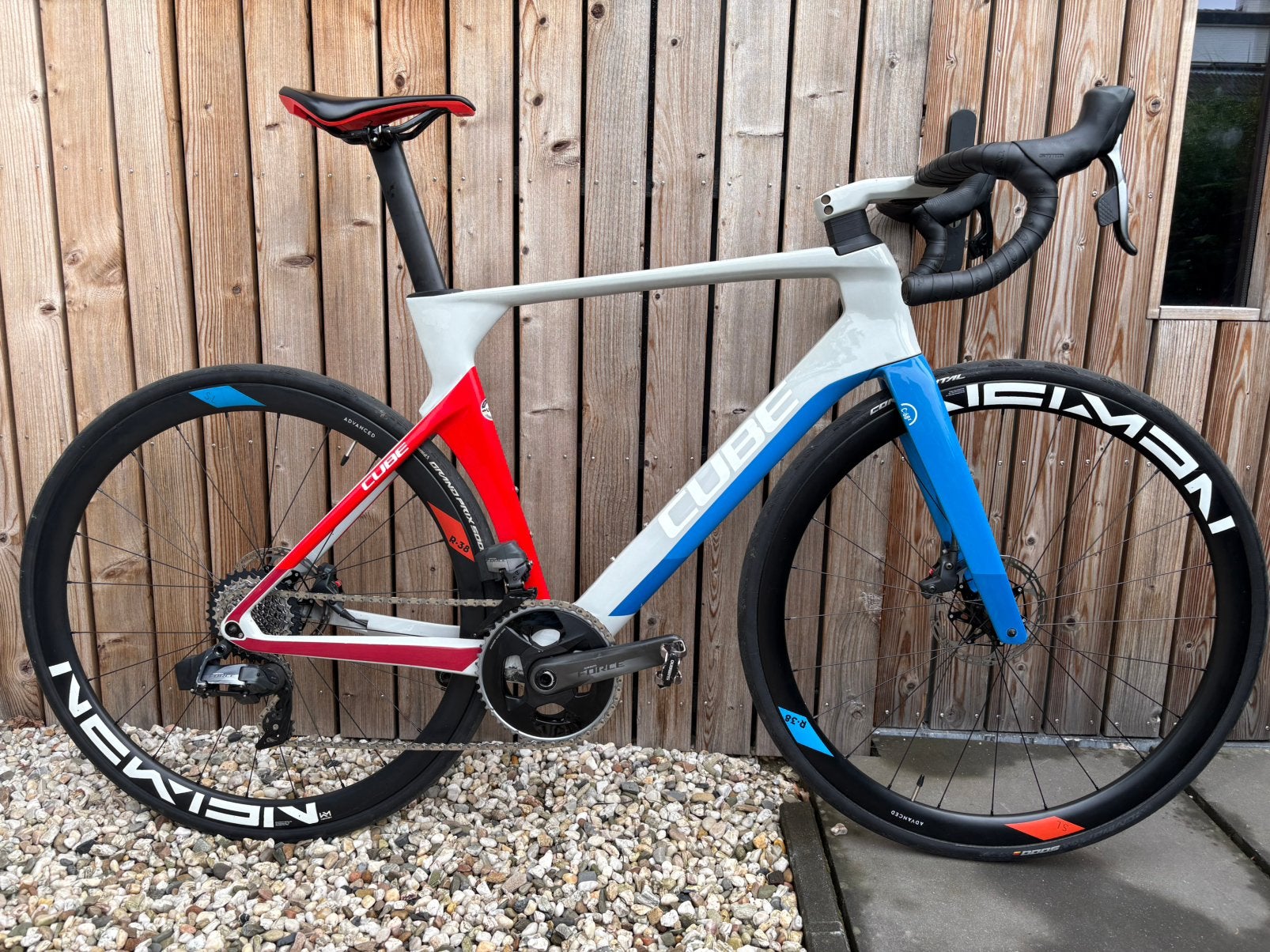 CUBE LITENING C:68X TEAMLINE | FORCE AXS | NEWMEN CARBON 56, Overige merken, 28 inch, Stalbergweg, Gebruikt