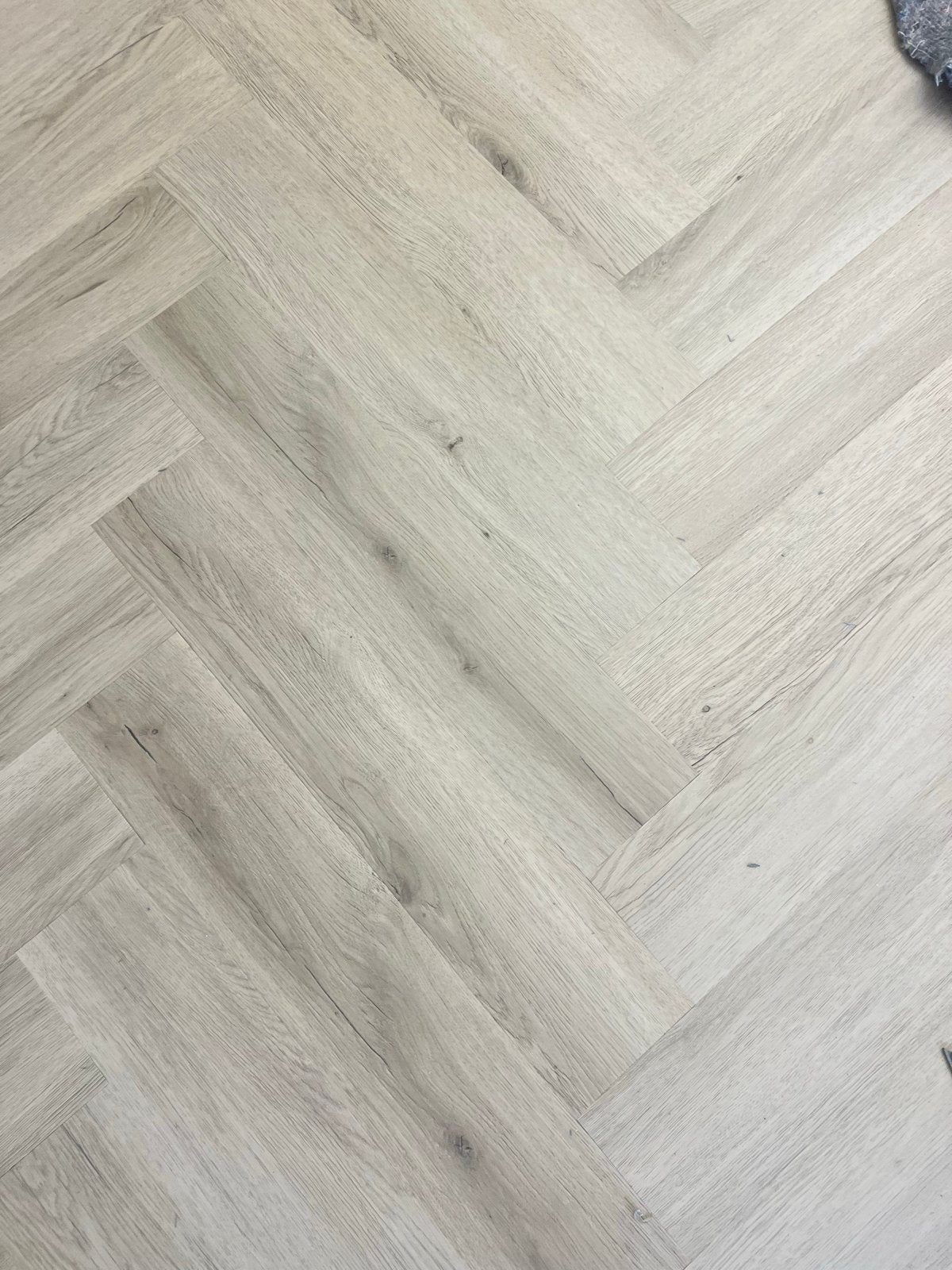 Nieuwe PVC Visgraat Vloer (15,04 m²) + Ondervloer, Bruin, Nieuw, Ophalen of Verzenden, Vinyl