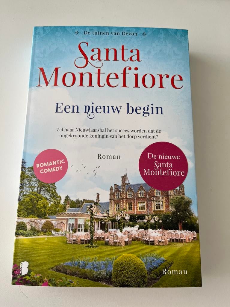 Santa Montefiore - Een nieuw begin, Boeken, Romans, Zo goed als nieuw, Nederland, Ophalen of Verzenden