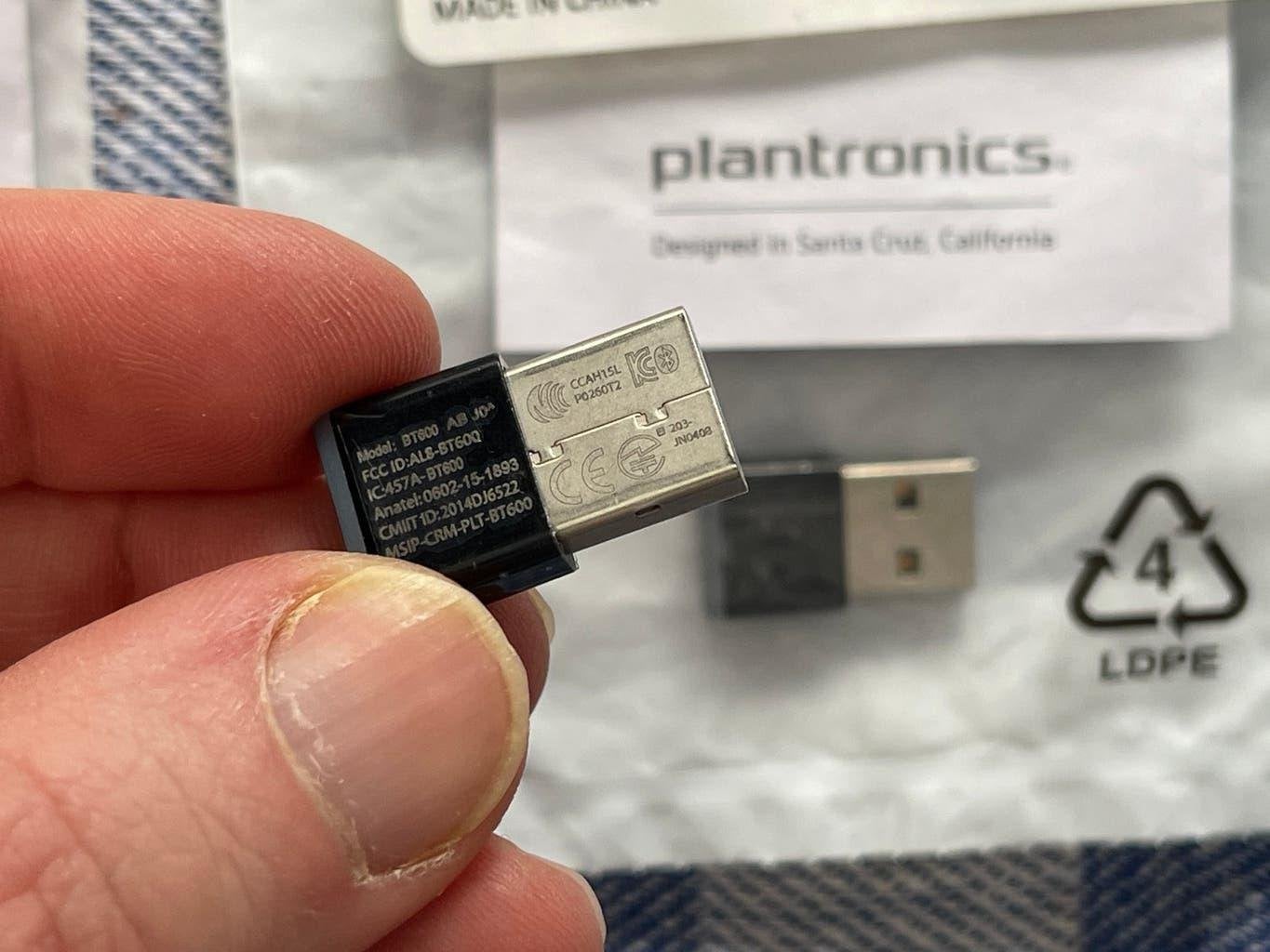 Plantronics Bluetooth USB dongle BT600 USB-A, Verzenden, Nieuw, Pantronics