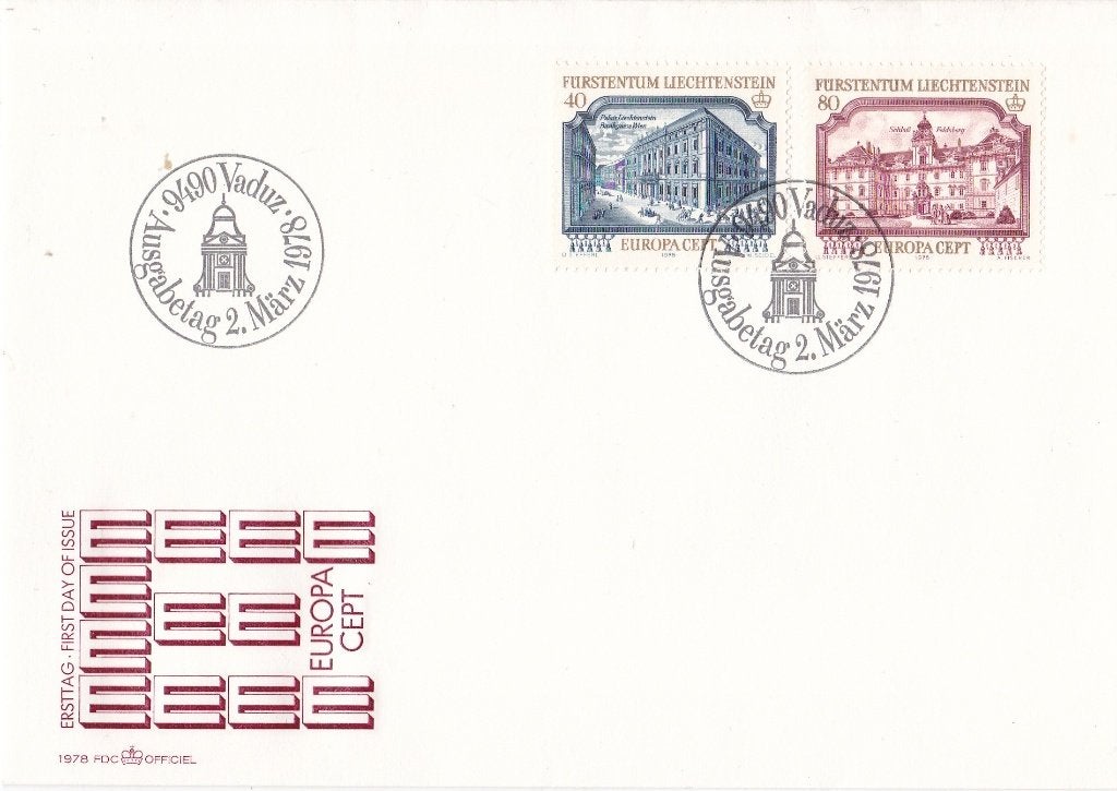 Europa/CEPT - FDC – 1978 – Oostenrijk, Postzegels en Munten, Ophalen of Verzenden, Onbeschreven, Europa