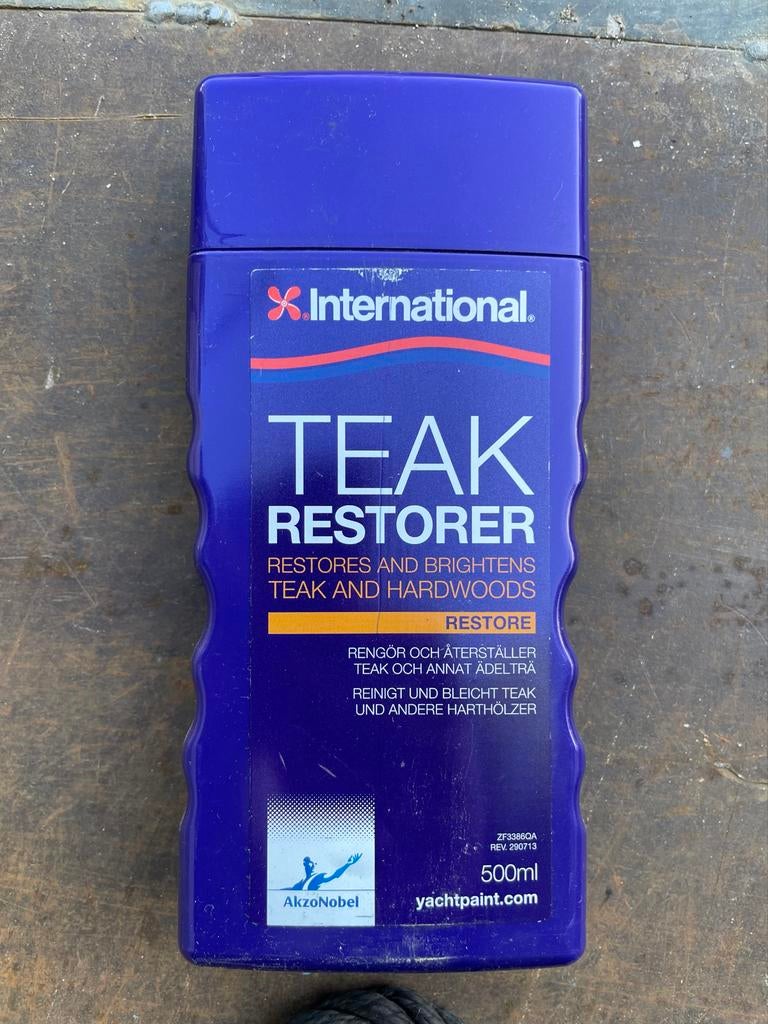 International Teak Restorer 500ml, Watersport en Boten, Ophalen of Verzenden, Nieuw, Onderhoud en Reparatie