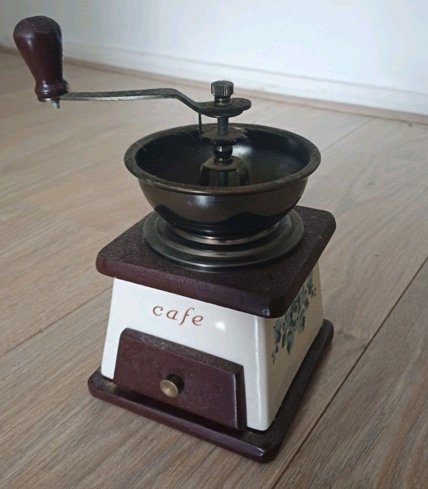 Vintage koffiemolen - Handmatige koffiemolen, Ophalen of Verzenden