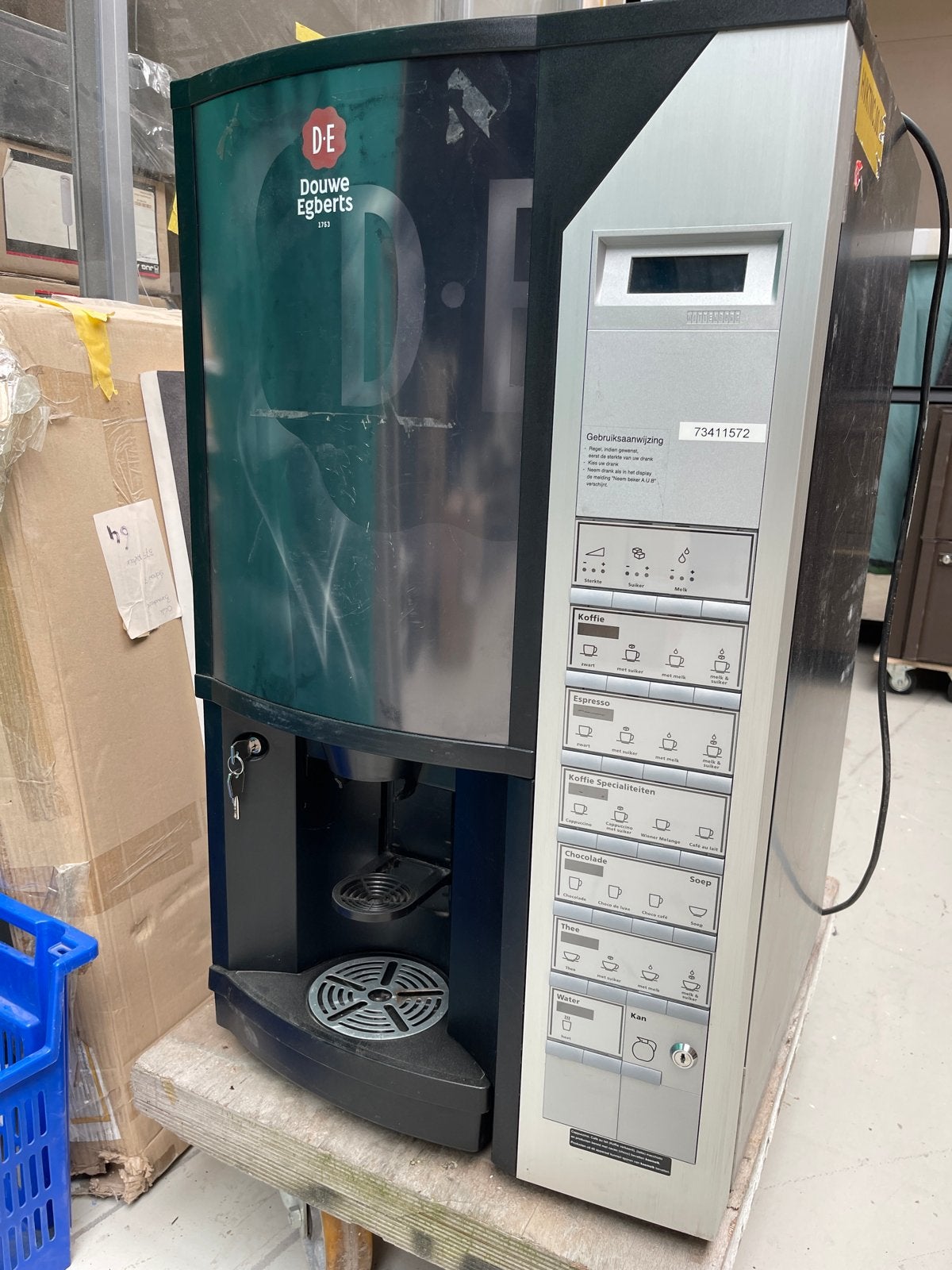 Wittenborg FB7300 Maxi 7100 serie - 2stuks!, Ophalen, Gebruikt, 10 kopjes of meer, Koffiemachine