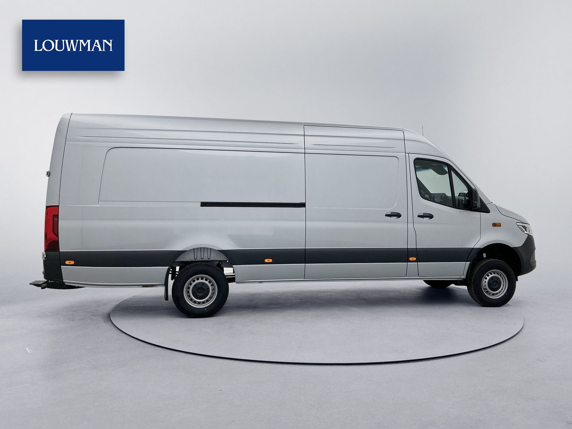 Mercedes-Benz Sprinter 319 CDI L4H2 Pro 4x4 Nieuwstaat Distr, Gebruikt, Zwart, 2000 kg, Bedrijf