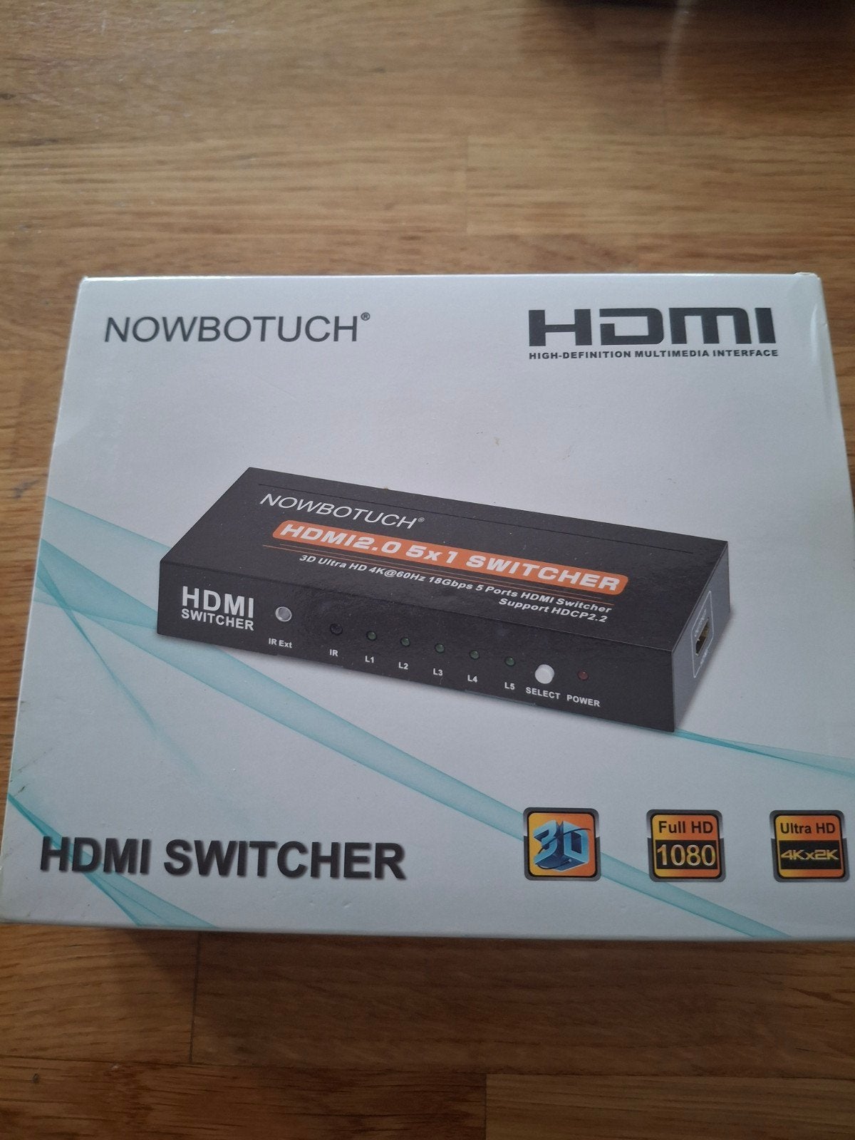 HDMI verdeler 5 poorten, Ophalen of Verzenden, Nieuw, Overige merken