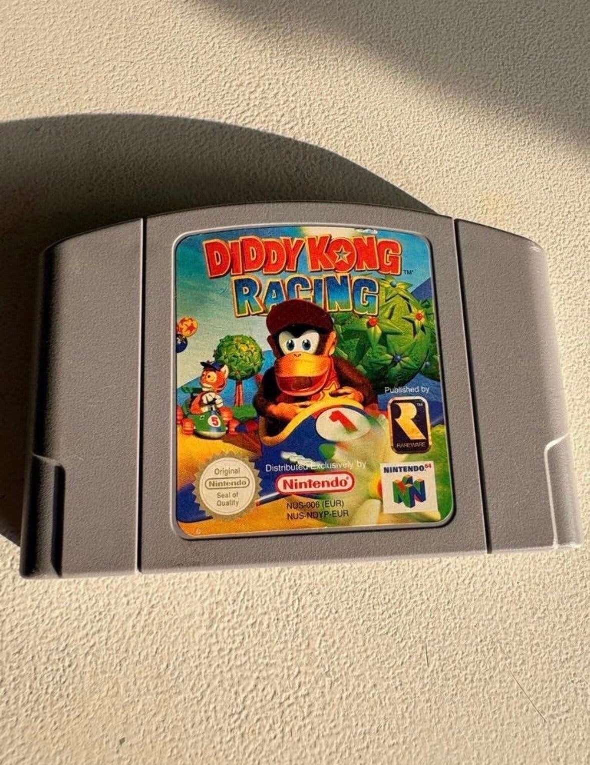 Diddy Kong Racing Nintendo 64 - Klassieke Racegame, Spelcomputers en Games, Gebruikt, Racen en Vliegen, Eén computer, Ophalen of Verzenden