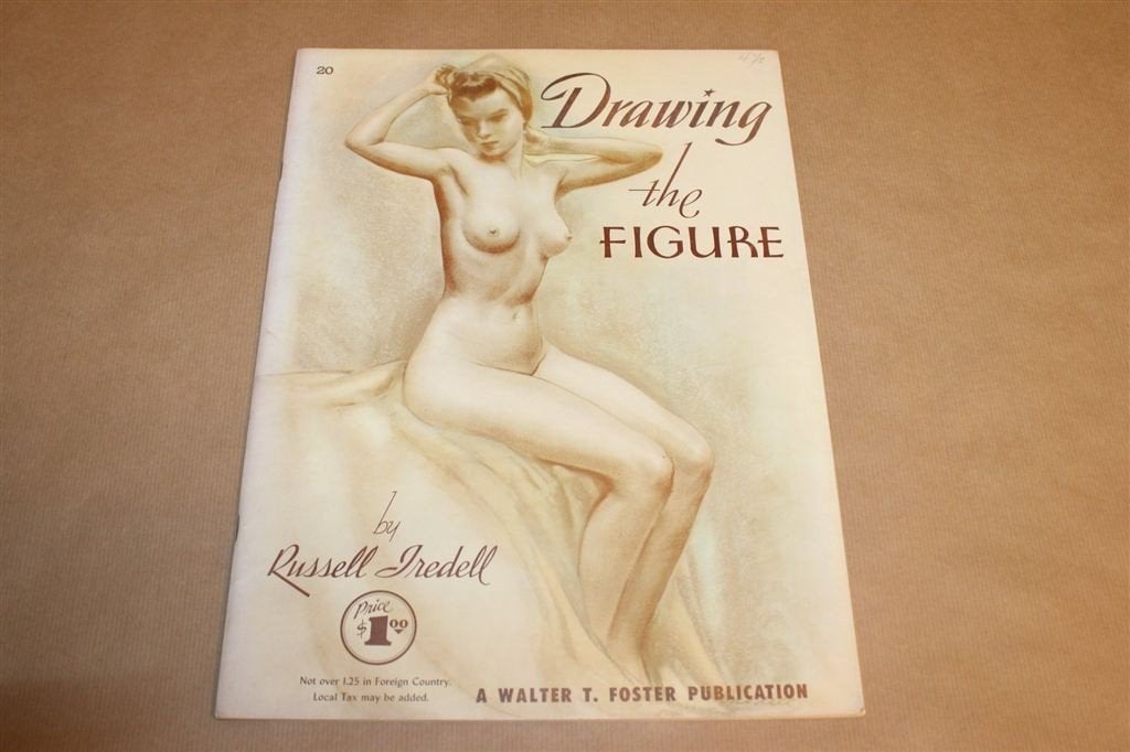 Drawing the Figure — Vintage Tekenboek 1960 Walter Foster, Ophalen of Verzenden, Gelezen, Tekenen en Schilderen