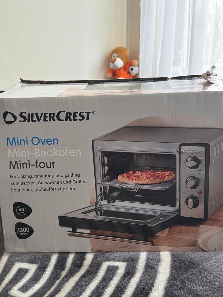 SilverCrest Mini Oven, Minder dan 45 cm, Gebruikt, Hete lucht, Ophalen of Verzenden
