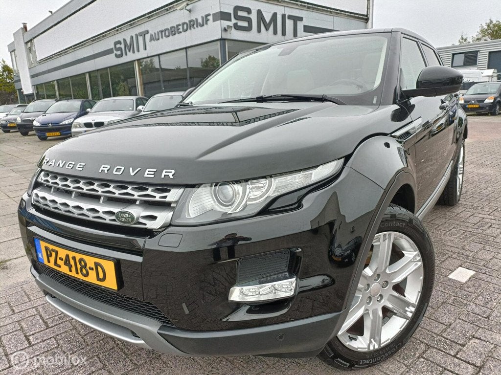 Land Rover Range Rover Evoque 2.2 TD4 4WD Prestige Pano/Cam., Auto's, Automaat, Euro 5, 15 km/l, Zwart