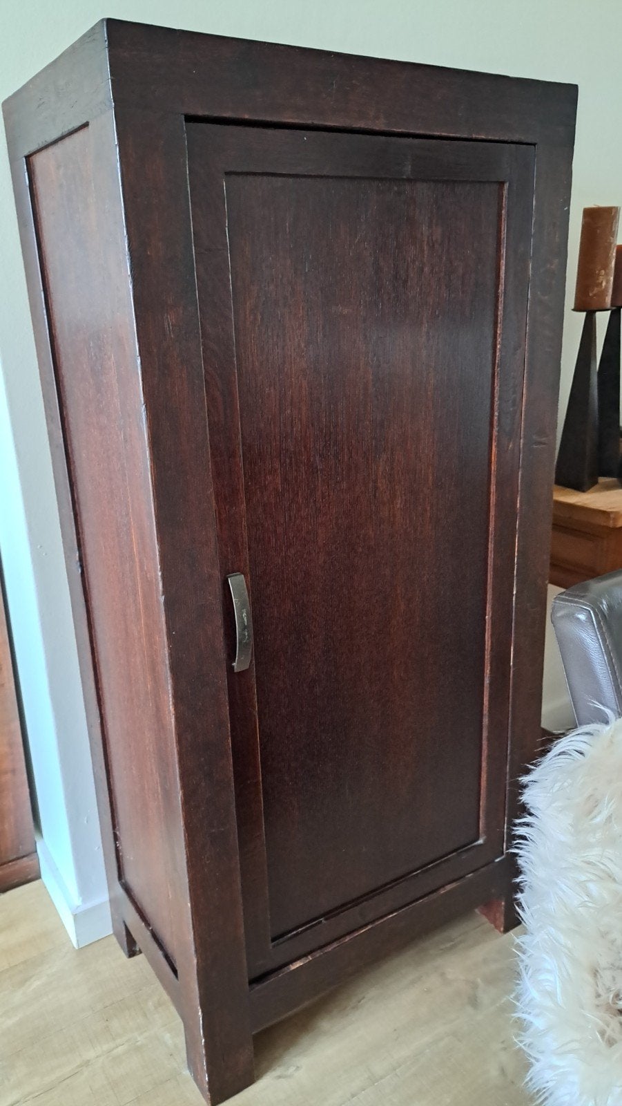 kast, Huis en Inrichting, Ophalen, Gebruikt, Overige houtsoorten, 120 tot 170 cm