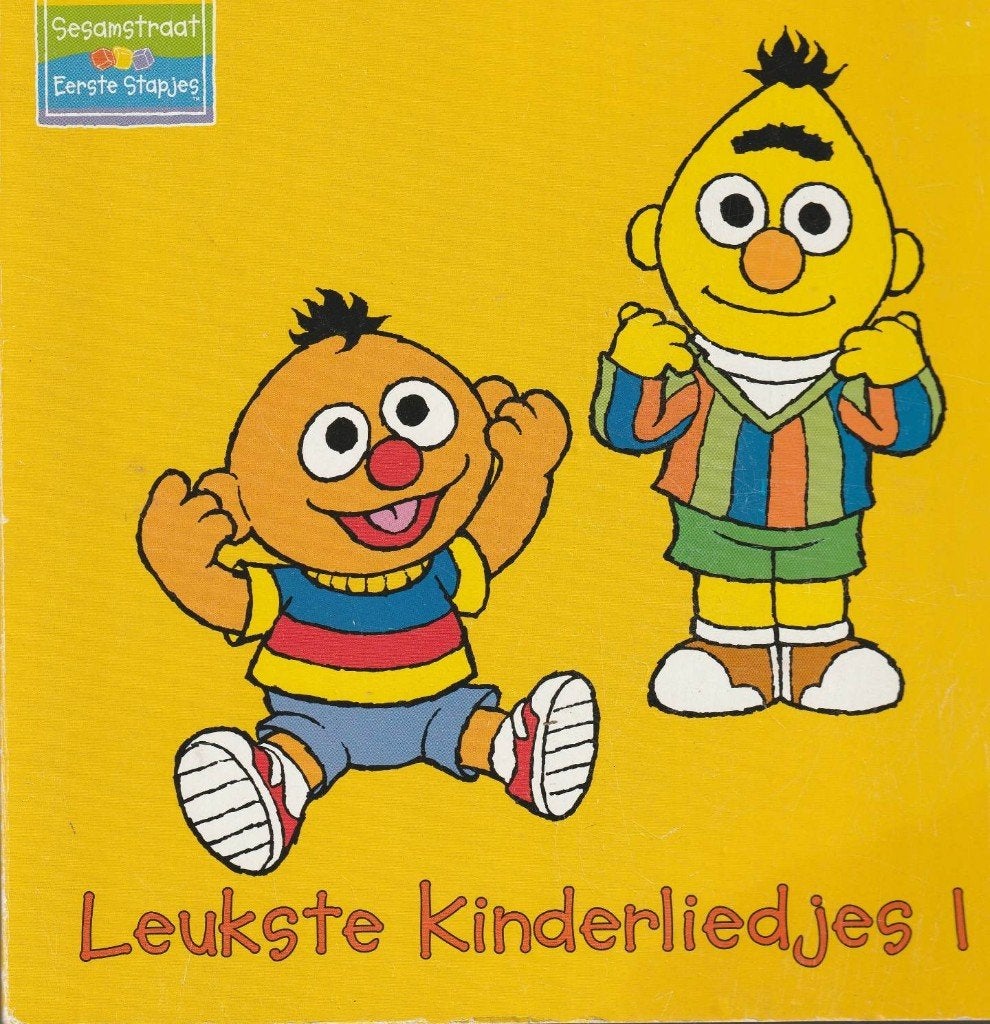 Sesamstraat Leukste kinderliedjes 1^^, Ophalen of Verzenden, Zo goed als nieuw