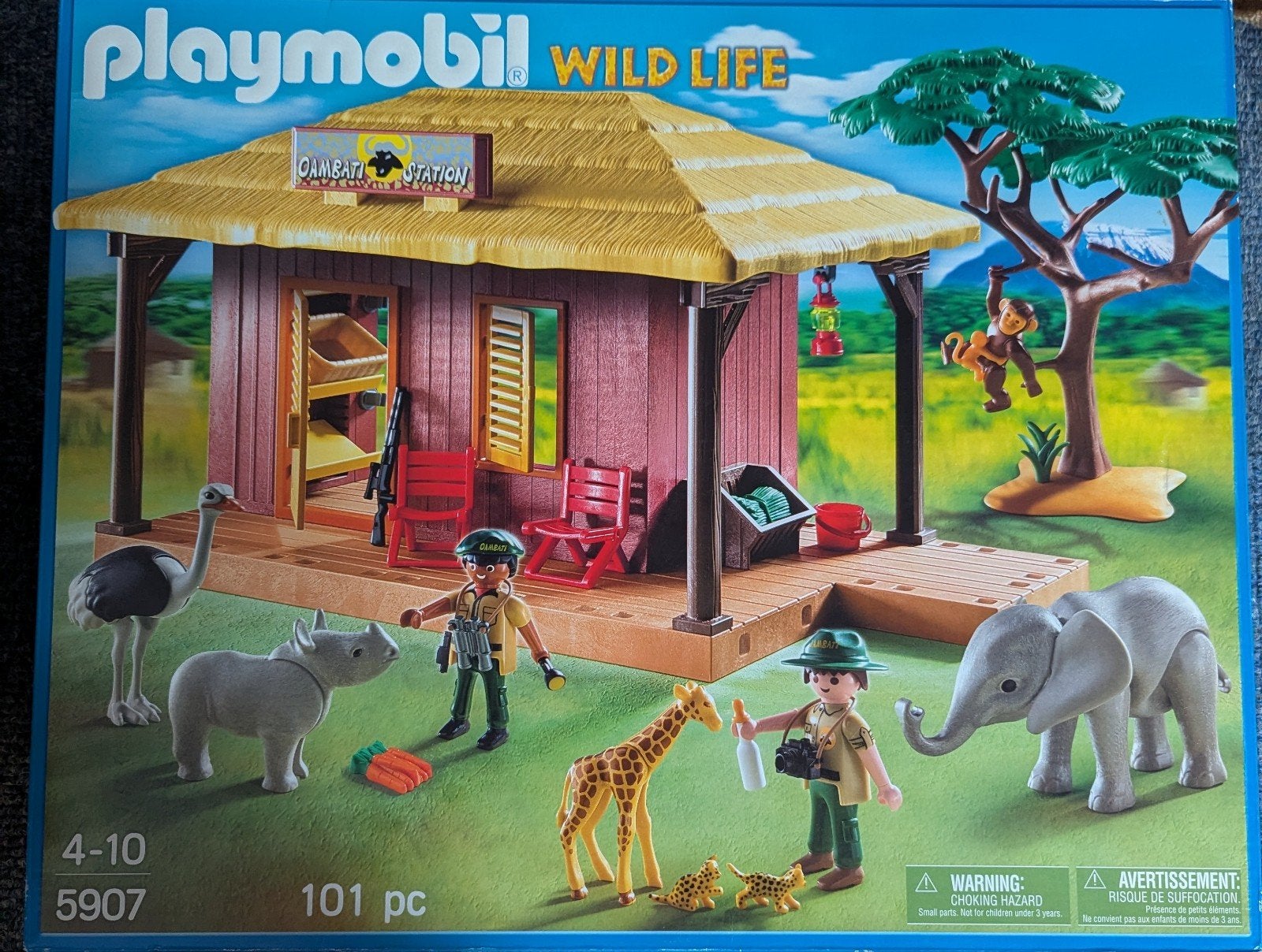 Playmobil Wild Life Gambati Station 5907 - Nieuw & Ongeopend, Ophalen of Verzenden, Nieuw