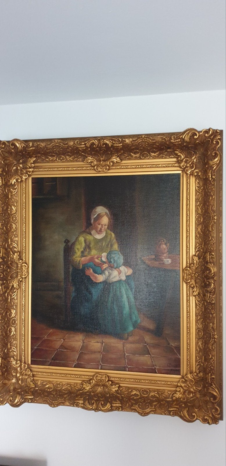 Schilderijen klassiek, Ophalen