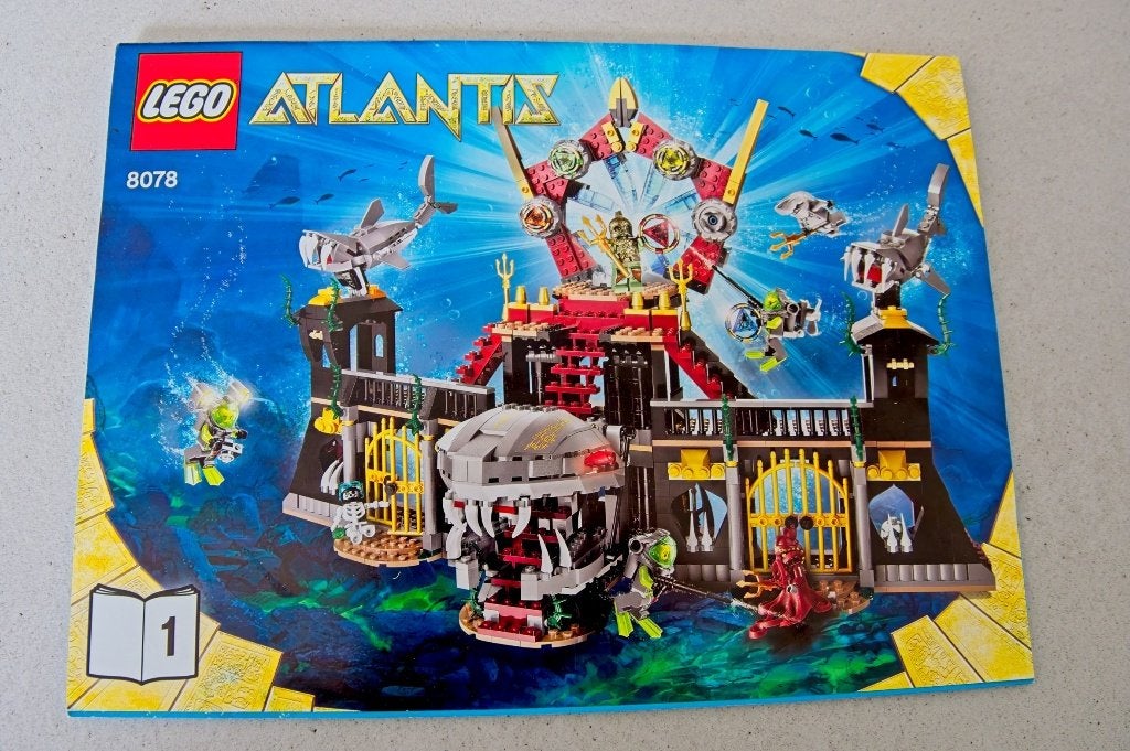 8078 Poort naar Atlantis, Ophalen, Gebruikt, Lego