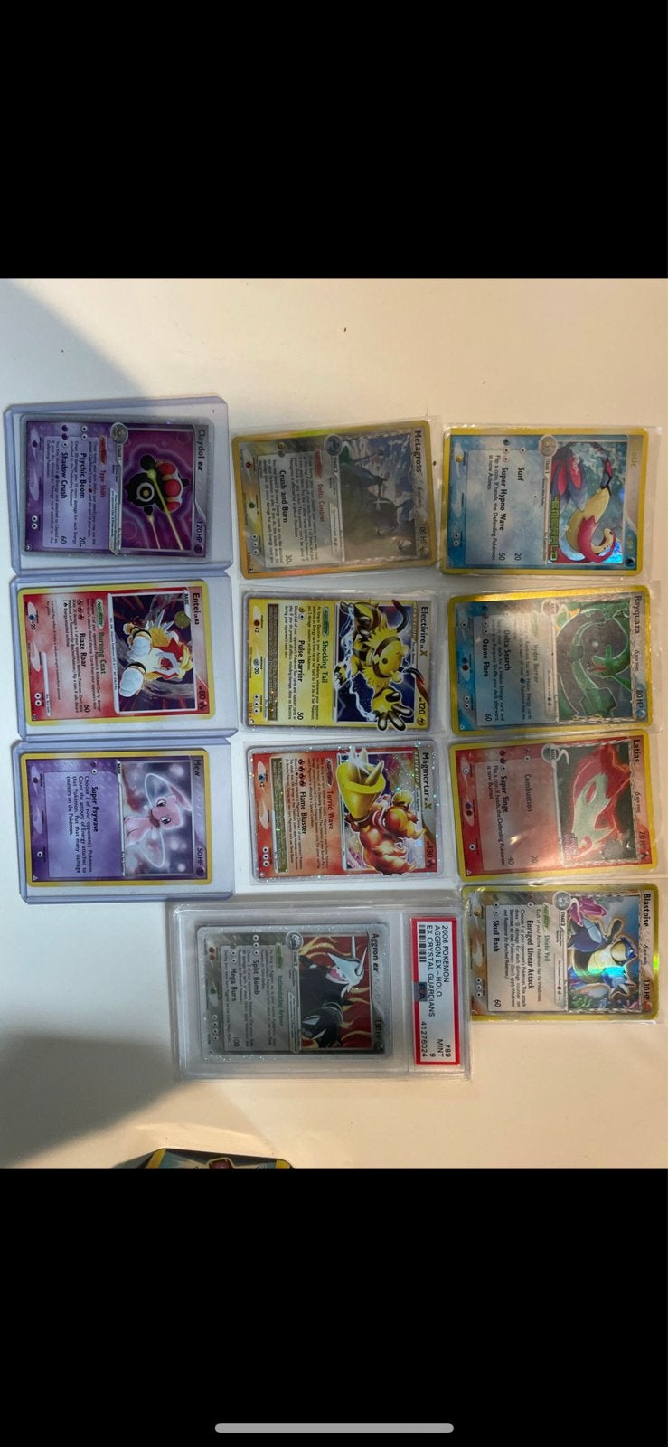 Zeldzame Pokémon kaarten collectie - Holo, EX, MINT, Ophalen of Verzenden, Zo goed als nieuw, Meerdere kaarten, Foil