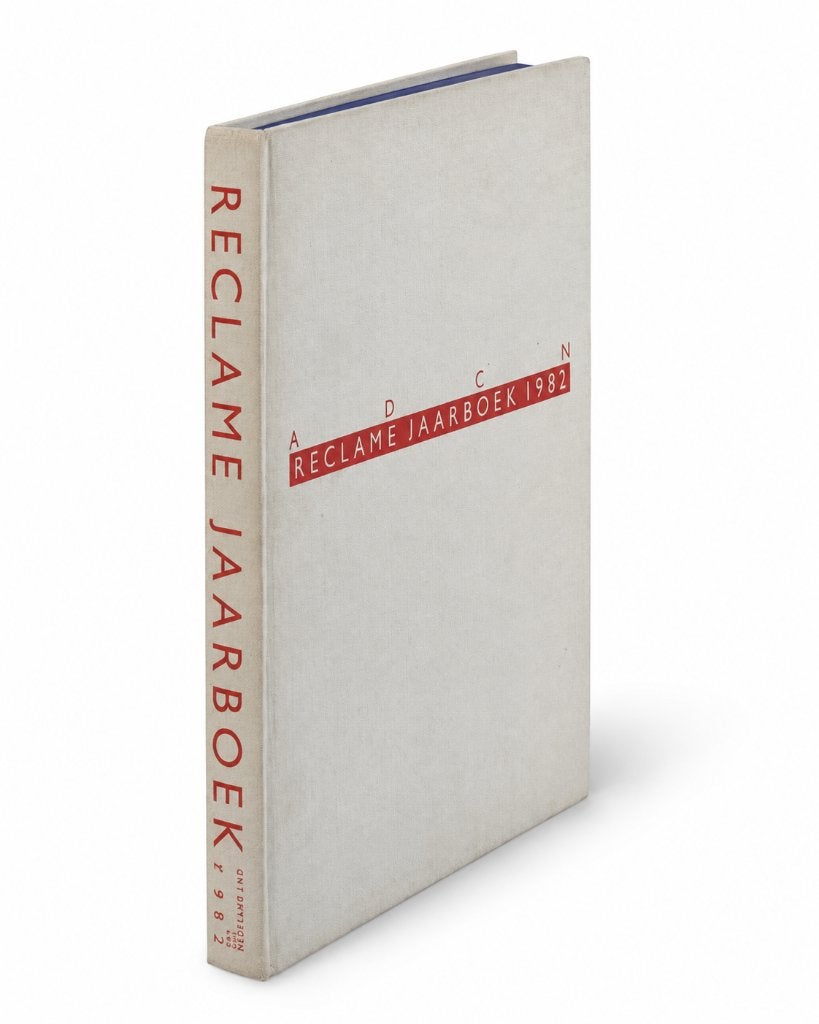 ADCN Reclame Jaarboek 1982 – Vintage Nederlands Designboek, Ophalen of Verzenden, Gelezen