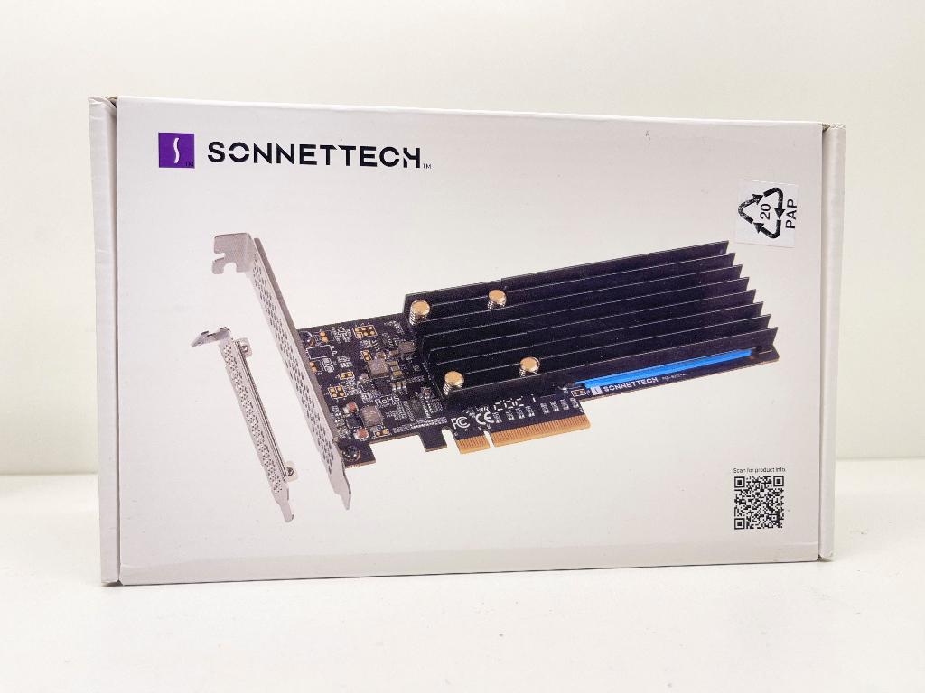 Sonnet M.2 2x4 low profile PCIe kaart, Computers en Software, Harde schijven, Intern, N, N, SSD