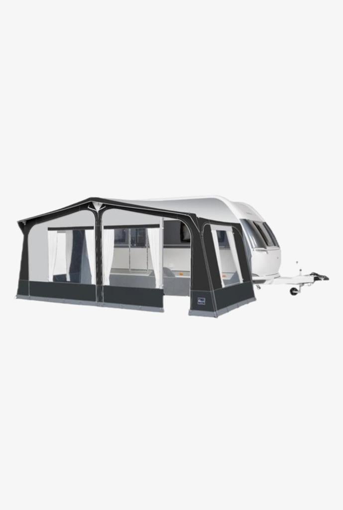 NIEUWE Dorema Casa Contenta 240 Voortent + Aluminium Frame, Ophalen, Zo goed als nieuw