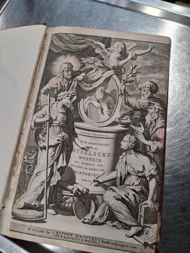 Zeldzaam Oud Boek: Bybelsche Wysheid, Utrecht 1700, Ophalen of Verzenden, Gelezen, Onbekend, Christendom | Katholiek