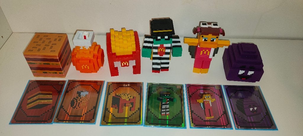minecraft mcdonalds, Ophalen, Gebruikt