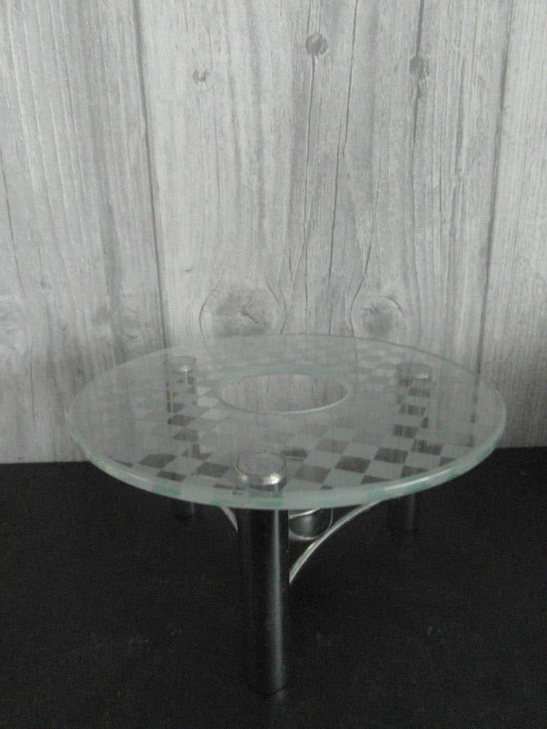 Mooie glazen warmtehouder, Overige typen, Verzenden, Zo goed als nieuw, Glas