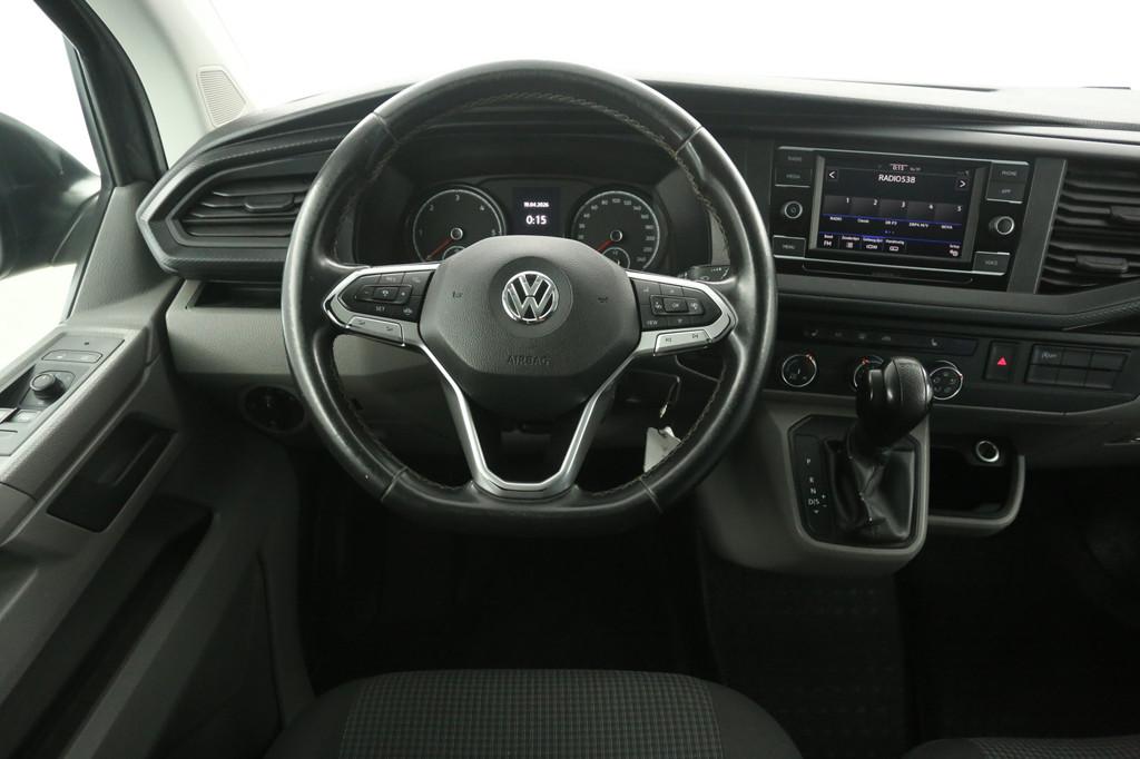 Volkswagen Transporter 2.0 TDI L2H1 150PK | Marge | Aut. | A, Auto's, Bestelauto's, Gebruikt, Euro 6, 4 cilinders, 150 pk