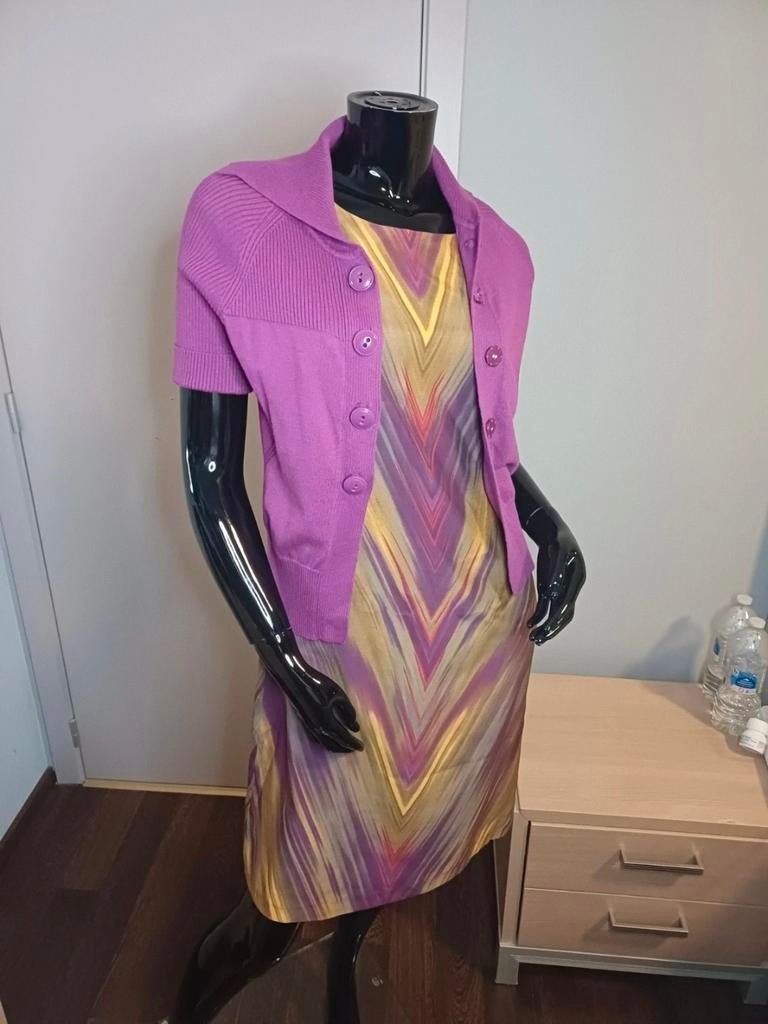 Caroline Biss set - Nieuw, Maat 38/40 (M), Overige typen, Paars, Nieuw