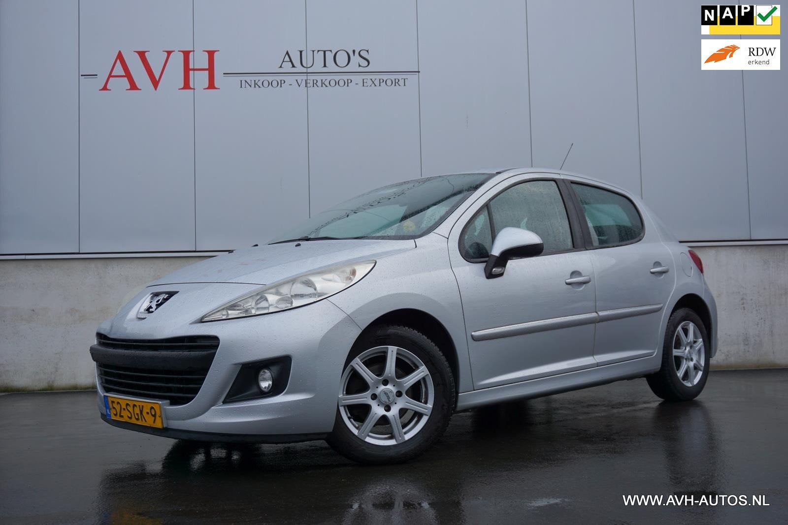 Peugeot 207 1.4 VTi Access, Voorwielaandrijving, Euro 5, Stof, 1064 kg