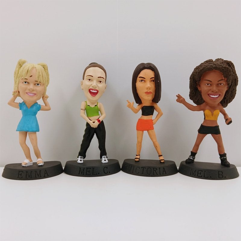 Spice Girls Girl Power Toys Jaren 90, Verzamelen, Ophalen of Verzenden, Gebruikt, Pop, Beeldje of Miniatuur