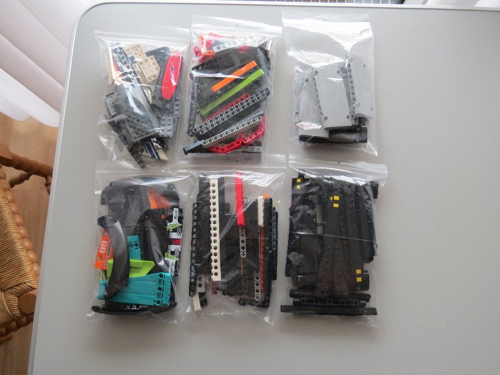 Lego 6 zakjes, Ophalen, Gebruikt, Lego